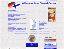 Tablet Screenshot of finland.de